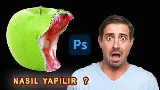 Fotoğraf Manipülasyon - elma ve yılan