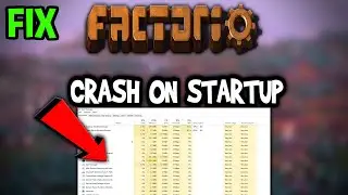 Factorio – How to Fix Crash on Startup – Complete Tutorial