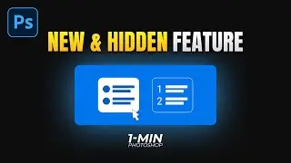 Auto Add New Bullets and Numbering Feature in Photoshop | 1-Minute Photoshop Tutorial