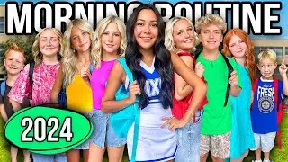 🍏 FiRST DAY of SCHOOL🍎 *2024* MORNiNG ROUTiNE w/ My 10 KiDS!