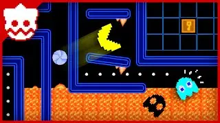 PAC-MAN Maze Mayhem 💥 8bit Pixel Cartoon (Spritars Animations)