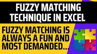 Ms Excel VBA Data Transformation | Emails Fuzzy Matching with Names from Comma Separated String/Text
