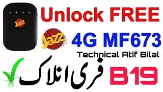 Jazz MF673 B19 Unlock All Sim Free | Jazz M10 Unlock All Version | Free File Fix | 100% Working 2021