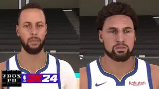 Golden State Warriors Cyberfaces | Current Gen vs Next Gen | NBA 2K24