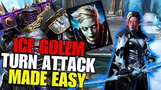 The Best Way!!! To Farm Ice Golem Turn Attack Raid: Shadow Legends