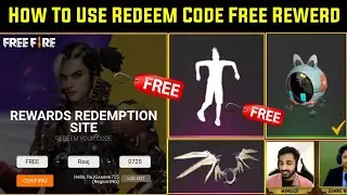 FFIC 18 OCTOBER REDEEM CODE ❤️ | HOW TO USE FREE FIRE REDEEM CODE | FREE PET, EMOTES, REDEEM CODE FF