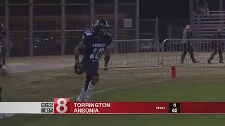 Ansonia destroys Torrington, 62-6