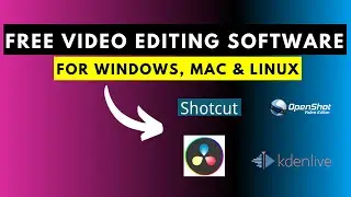 4 Best Free Video Editing Applications Available for Windows, Mac and Linux with NO Watermark