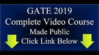 Video Lecture for GATE in Electronics Engineering ECE 