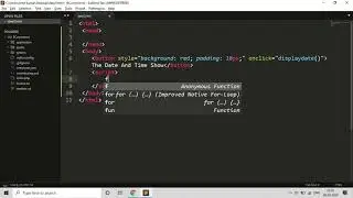 Show Date and Time in javascript