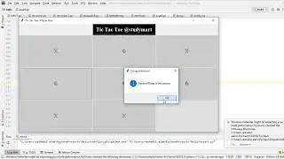 Tic Tac Toe game | Tic Tac Toe using Python with source codes | Python Tkinter Module