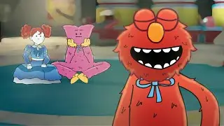 Huggy Elmo the Boss (Poppy Playtime Animation)