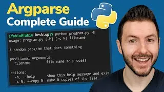 Python Argparse Module - Create CLI and Run Scripts With Command Line Arguments