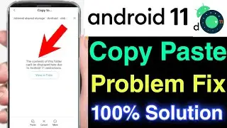 android 11 file manager problem !! obb file not showing in android 11 !! obb file copy paste problem