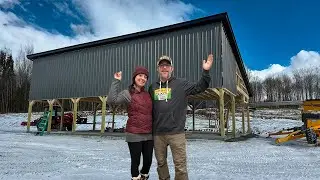 Here We GO!!! Starting the Next Phase of Our OFF GRID Post & Beam Barn