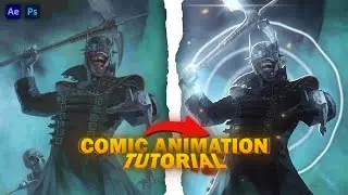 Full comic/manga animation tutorial on After Effects & Photoshop