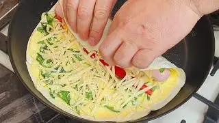 A simple and healthy BREAKFAST in 5 minutes! I make them at least 3 times a week!