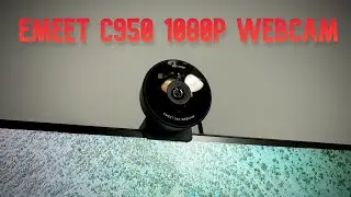 eMeet C950 1080P Webcam - Unboxing, App & Video Test