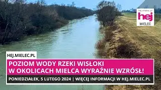 hej.mielec.pl TV: Wzrasta poziom Wisłoki w okolicach Mielca.