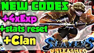 ALL NEW WORKING *SECRET* codes For SLAYERS UNLEASHED MAY (Slayers unleashed code) ROBLOX