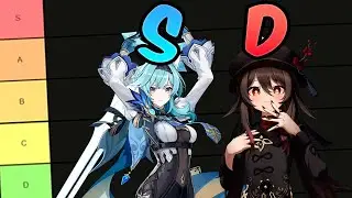 Rankeando as WAIFUS de GENSHIN