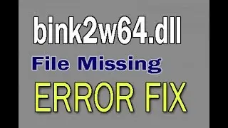 Fix bink2w64.dll File Missing in GTA 5 Error