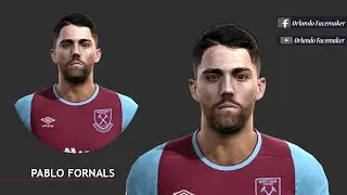 🔴 Pablo Fornals Face By Orlando Facemaker | PES 2013