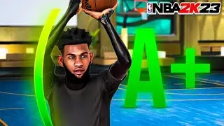 This Hidden A+ JUMPSHOT MAKES IT IMPOSSIBLE TO MISS in NBA 2K23! BEST Jumpshot in nba 2k23..