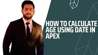 How to Calculate Age Using Date in Oracle Apex Form