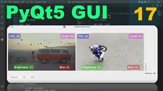 Make GUI with two videos: PyQt5 tutorial - Part 17