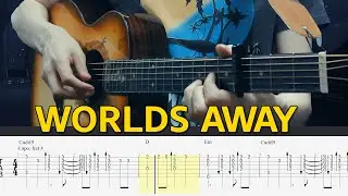 The Newest Guitar Music. Dabin – Worlds Away (Fingerstyle Tabs)