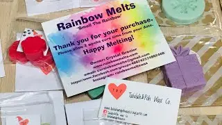 🎄🕯COLD SNIFF REVIEW: Rainbow Melts and Talulah & Poh 12 Days of Advent🕯🎄