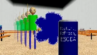 Baldi is Super Fast, but I have Infinite BSODA --- Baldi's Basics Classic BSODA Challenge