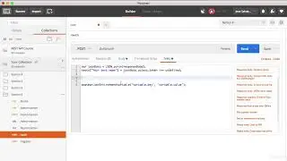 7. Advanced Postman environments and tests. 