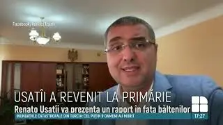 Usatîi, în biroul de la Primăria din Bălţi. Rămâne sau nu în funcţia de edil