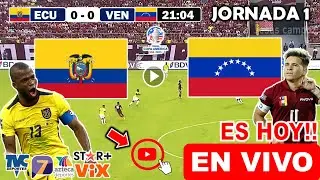 Ecuador vs. Venezuela en vivo, donde ver, a que hora juega Ecuador vs. Venezuela Copa América 2024