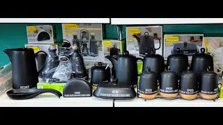 Maestro MR 20029 Eco Style докладний відеоогляд всієї серії кераміки: ємності, чайник, цукорниця, ін