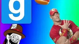 JOHN CENA : Garry's mode ( prop hunt , hot dog , funny moment's )