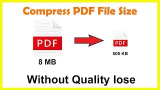 PDF Compressor - How to Compress PDF file Size