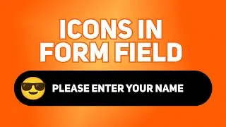 How to Add Icon Inside Input Field | How to Use Icons in Form Fields Properly | HTML CSS Tutorial