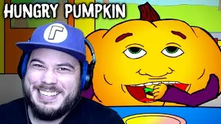 MR PUMPKIN WILL EAT ANYTHING!! THIS GAME INSPIRED MR TOMATOS!! | Hungry Pumpkin (Im Very Hungry)