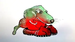 клякса собака. Как из кляксы получился мем