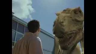 Tommy Kicks A T-Rex In The Face