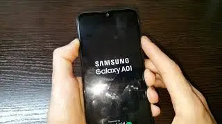 Samsung Galaxy A01 A015f hard reset сброс настроек графический ключ пароль сброс пароля тормозит