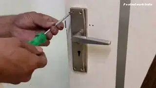 How to repair door lock handle,how to repair handle lock,how to change handle lock spring