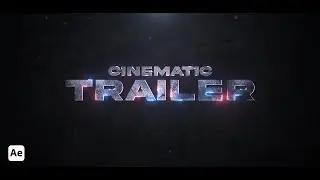 Epic Cinematic Trailer Title | After Effect Animation | After Effect Tutorial