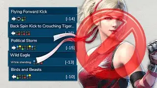 Tekken Tips - Lidia Sobieska 5 Punishable Moves