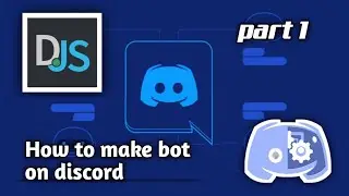 How to make your own discord bot part 1 | discord.js | HYPERIUM TECH |  part 1