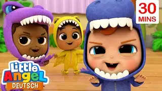 Kleine Saurier | Kinderlieder mit Klein Joni | Little Angel Deutsch