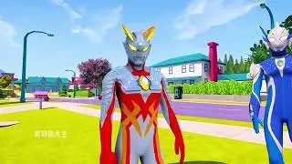 小奥特曼谁也不服谁，他们也太有趣了！#奥特曼 #cartoon #ultraman #奧特曼